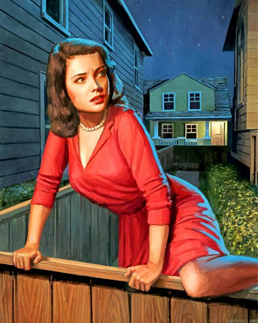 Scared Woman Painting By Numbers.png