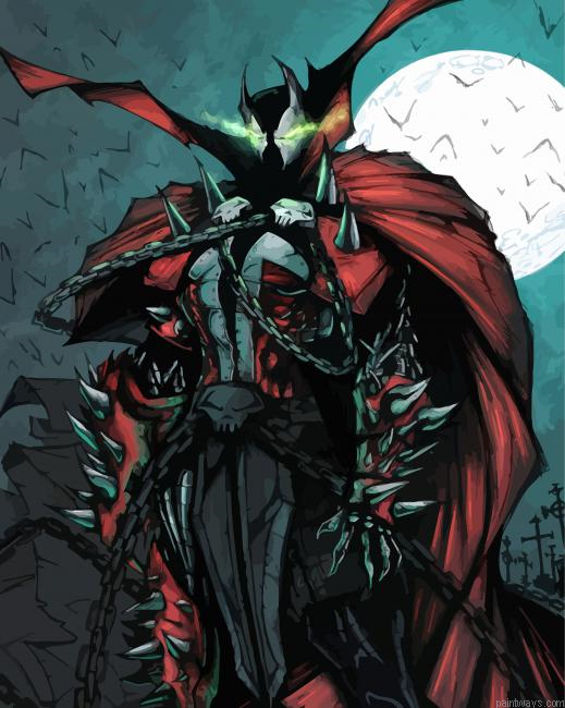 Scary Evil Spawn Painting By Numberss.png