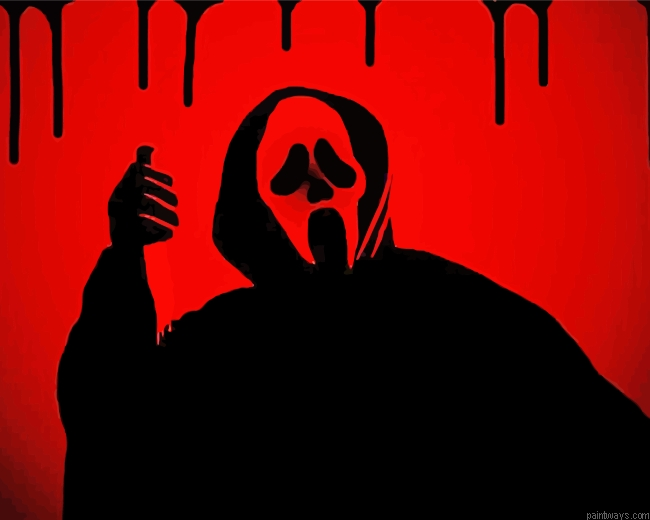 Scary Ghostface Character Painting By Numberss.png