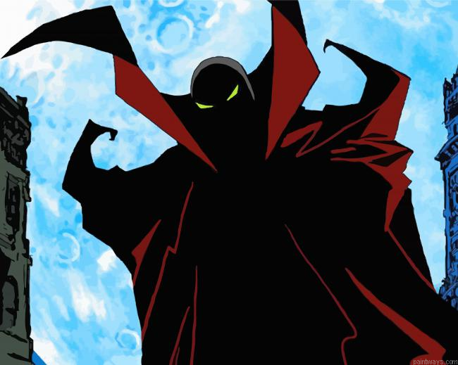 Scary Spawn Painting By Numberss.png