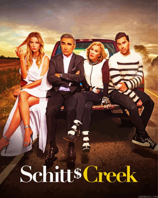 Schitts Creek Sitcom Poster Painting By Numberss.png