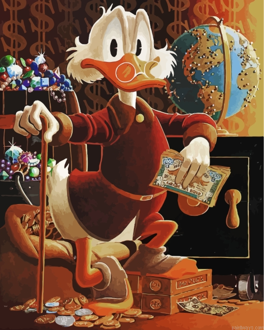 Scrooge Mcduck Animation Painting By Numbers.png