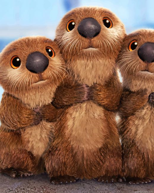 Sea Otters Painting By Numbers.png