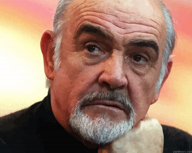 Sean Connery Face Painting By Numberss.png