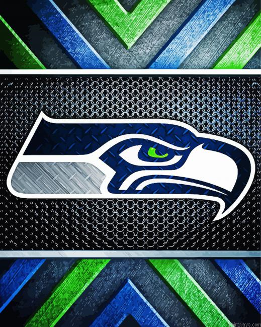 Seattle Seahawks Logo Painting By Numberss.png