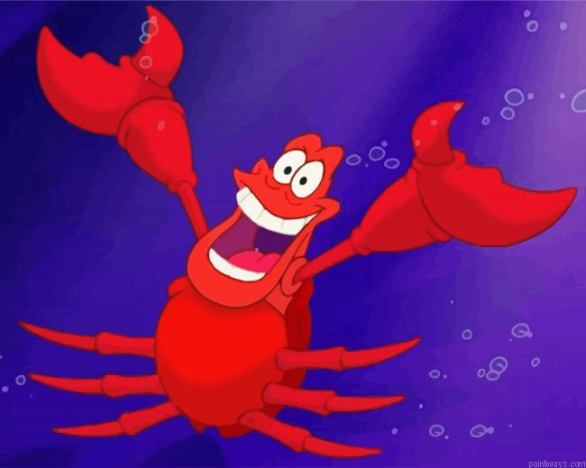 Sebastian Crab Painting By Numberss.png