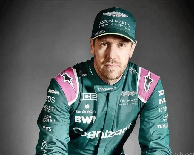 Sebastian Vettel Driver Painting By Numberss.png