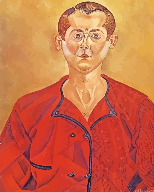 Self Portrait Art Painting By Numberss.png