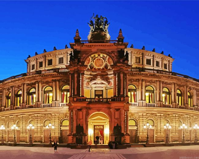 Semperoper Dresden Painting By Numberss.png