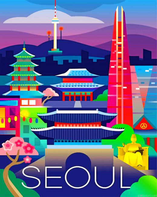 Seoul Asia Painting By Numbers.png