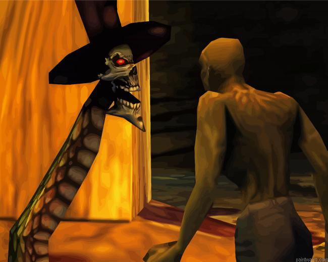 Shadow Man Game Painting By Numberss.png