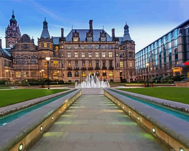 Sheffield Town Hall Painting By Numberss.png