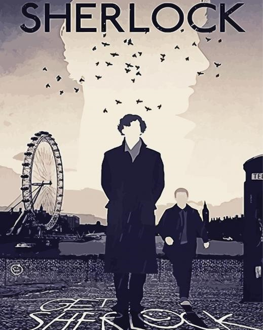 Sherlock Poster Painting By Numberss.png