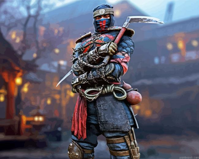 Shinobi Ninja Painting By Numberss.png