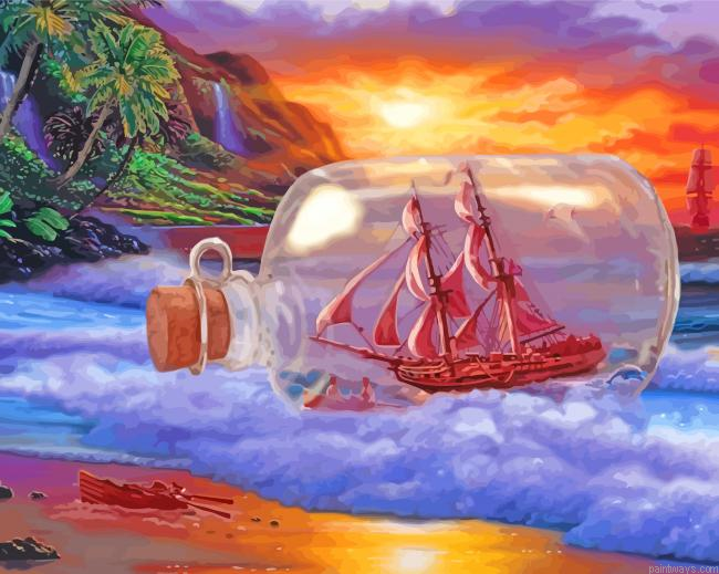 Ship In A Bottle Painting By Numbers.png