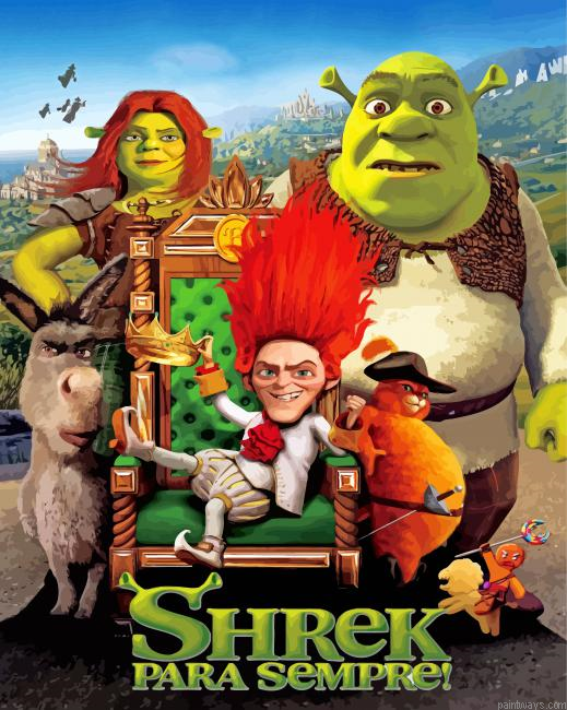 Shrek Movie Painting By Numbers.png