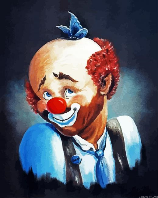Shy Clown Painting By Numberss.png
