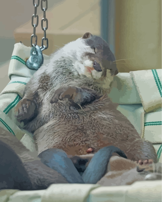 Sleepy Beaver Painting By Numbers.png