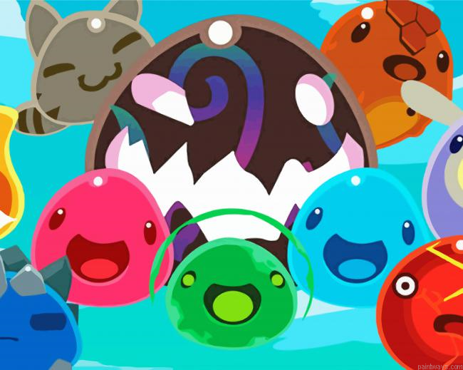 Slime Rancher Characters Painting By Numberss.png