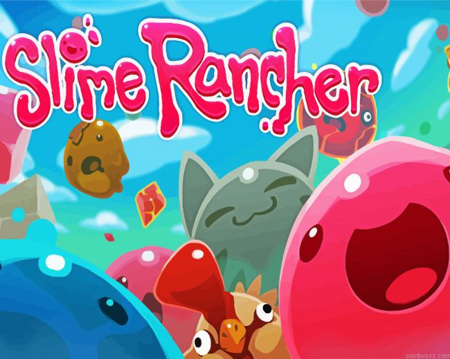 Slime Rancher Poster Painting By Numberss.png
