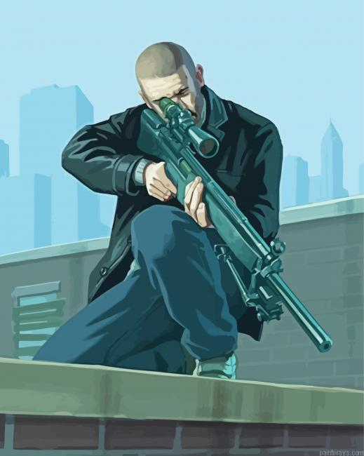 Sniper Man Painting By Numberss.png