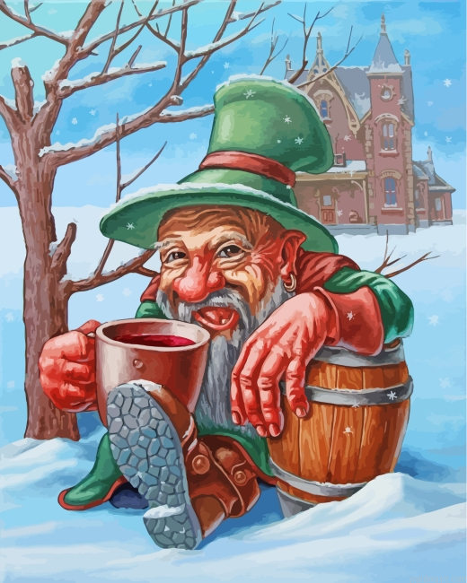 Snow Dwarf Painting By Numbers.png