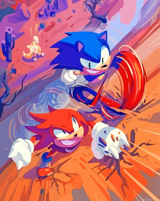 Sonic And Knuckles Painting By Numberss.png