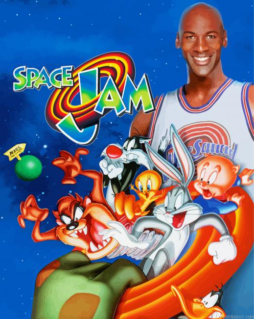 Space Jam Poster Painting By Numberss.png
