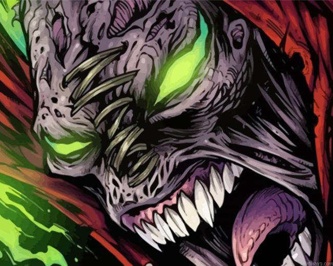 Spawn Close Up Face Painting By Numberss.png