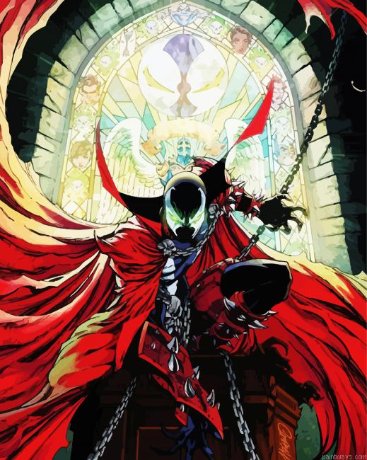 Spawn With Chains Painting By Numberss.png