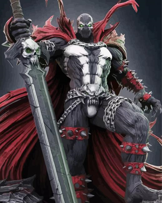 Spawn With Sword Painting By Numberss.png