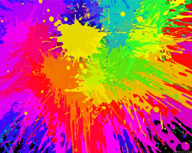 Splash Colors Painting By Numberss.png