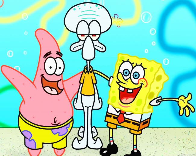 Spongebob Characters Painting By Numbers.png