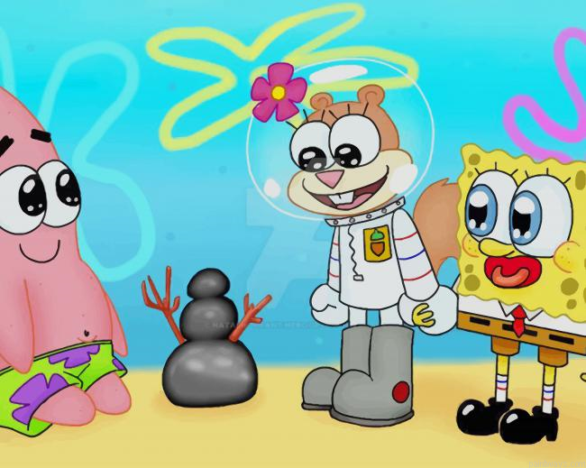 Spongebob Cartoon New Painting By Numberss.png