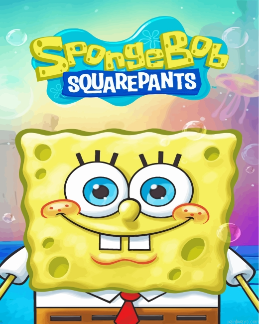 Spongebob Squarepants Painting By Numberss.png
