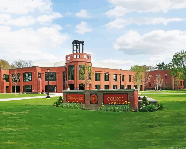 Springfield College Massachusetts Painting By Numberss.png