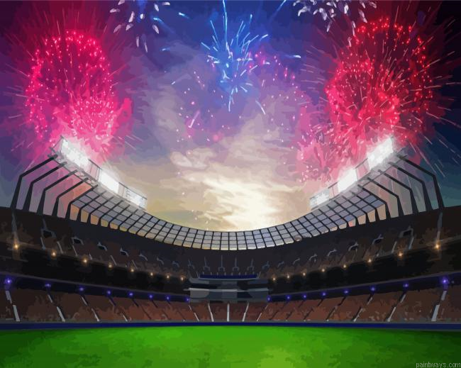 Stadium Fireworks Painting By Numberss.png