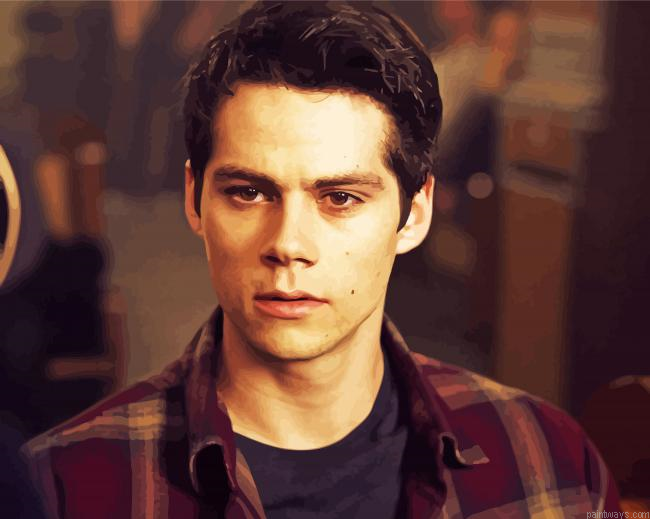 Stiles Stilinski Character Painting By Numberss.png
