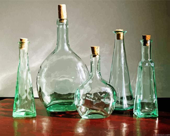 Still Life Glassware Painting By Numberss.png