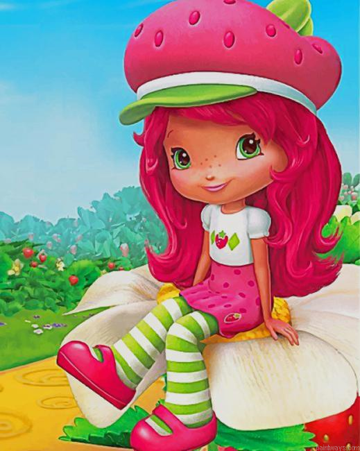 Strawberry Shortcake New Painting By Numberss.png