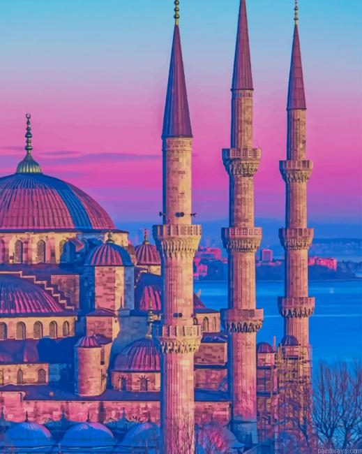 Sultanahmet Mosque New Painting By Numberss.png