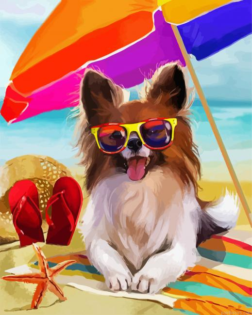 Summer Dog Painting By Numberss.png