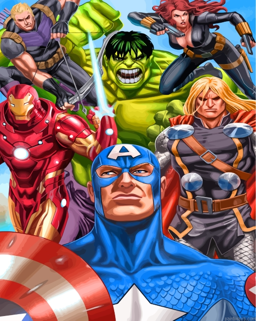 Superheroes Painting By Numbers.png