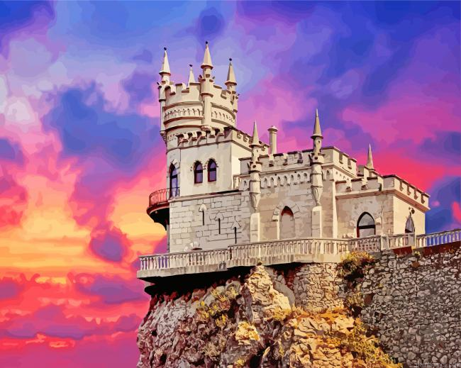 Swallows Nest Castle Painting By Numbers.png