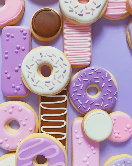 Sweet Donuts New Painting By Numberss.png