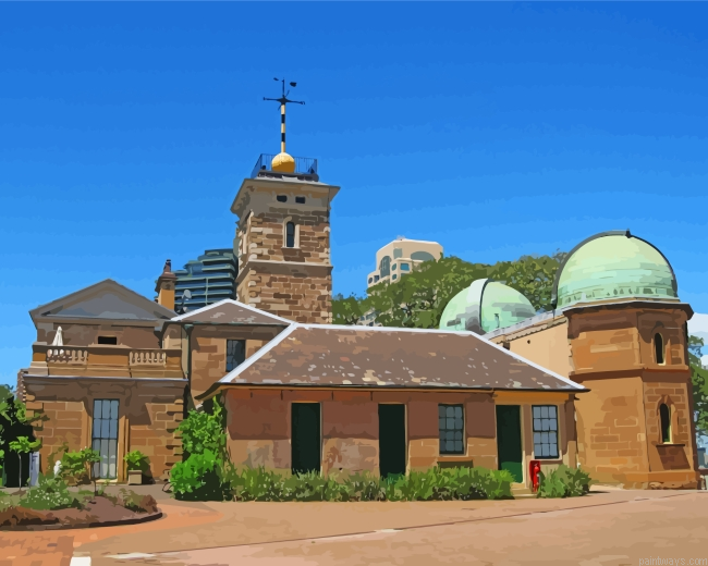 Sydney Observatory Painting By Numberss.png
