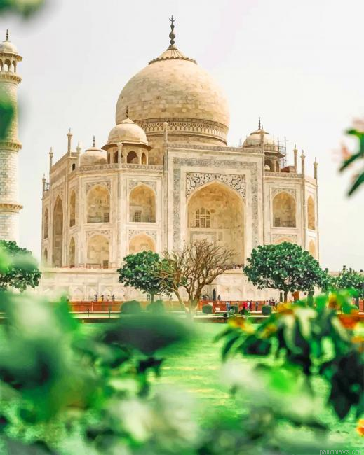 Taj Mahal New Painting By Numberss.png
