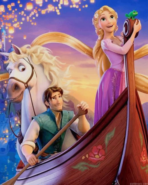 Tangled Disney New Painting By Numberss.png