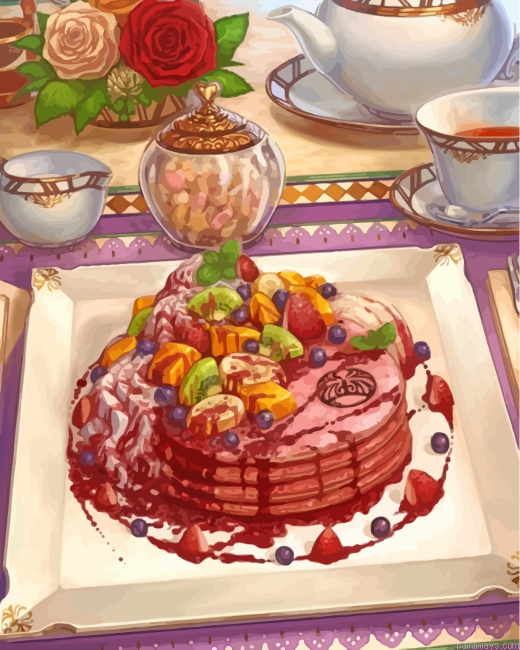 Tasty Pancakes Painting By Numbers.png
