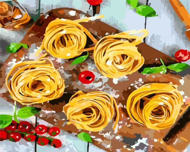 Tasty Pasta Painting By Numbers.png